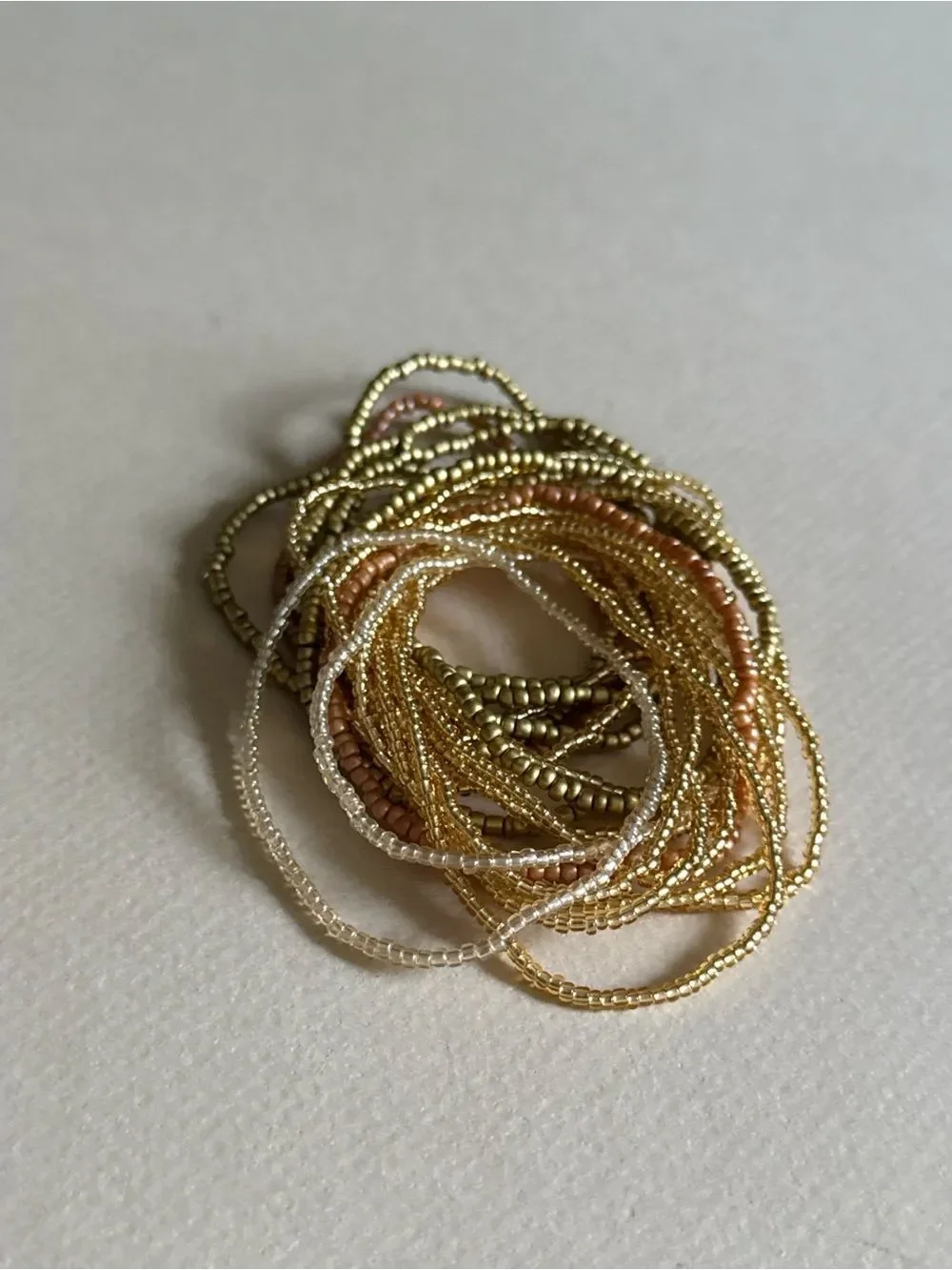 Boho beaded bracelet #2688